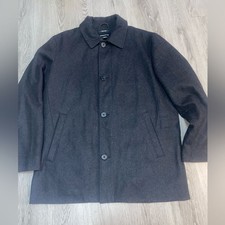 Claiborne Cappotto Uomo Antracite Lana Pea L