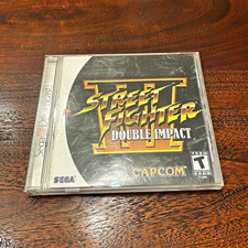Capcom Street Fighter III: Double Impact (Sega Dreamcast) Manual Included