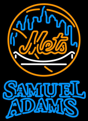 10'' Vivid LED New York Mets Neon Sign Light Lamp Beer Bar Wall Decor Man Cave E
