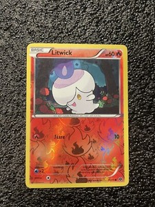 2012 Pokémon Black & White - Next Destinies Reverse Foil Litwick #18 2012