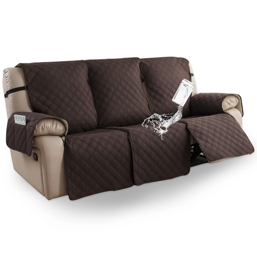 Waterproof non-slip sofa cover recliner 3 seats, furniture protection decoration - Picture 60 of 94