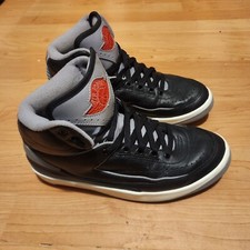 Size 7y - Air Jordan 2 Retro Black Cement