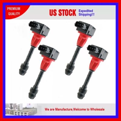 #ad 4PC Ignition Coil JNS2917 for Micra III 1.2L 2003 2006 22448 AX001 $36.99