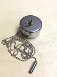 Chrome Plated Cover Ceiling Fan Light Wall Light Pull Chain Switch