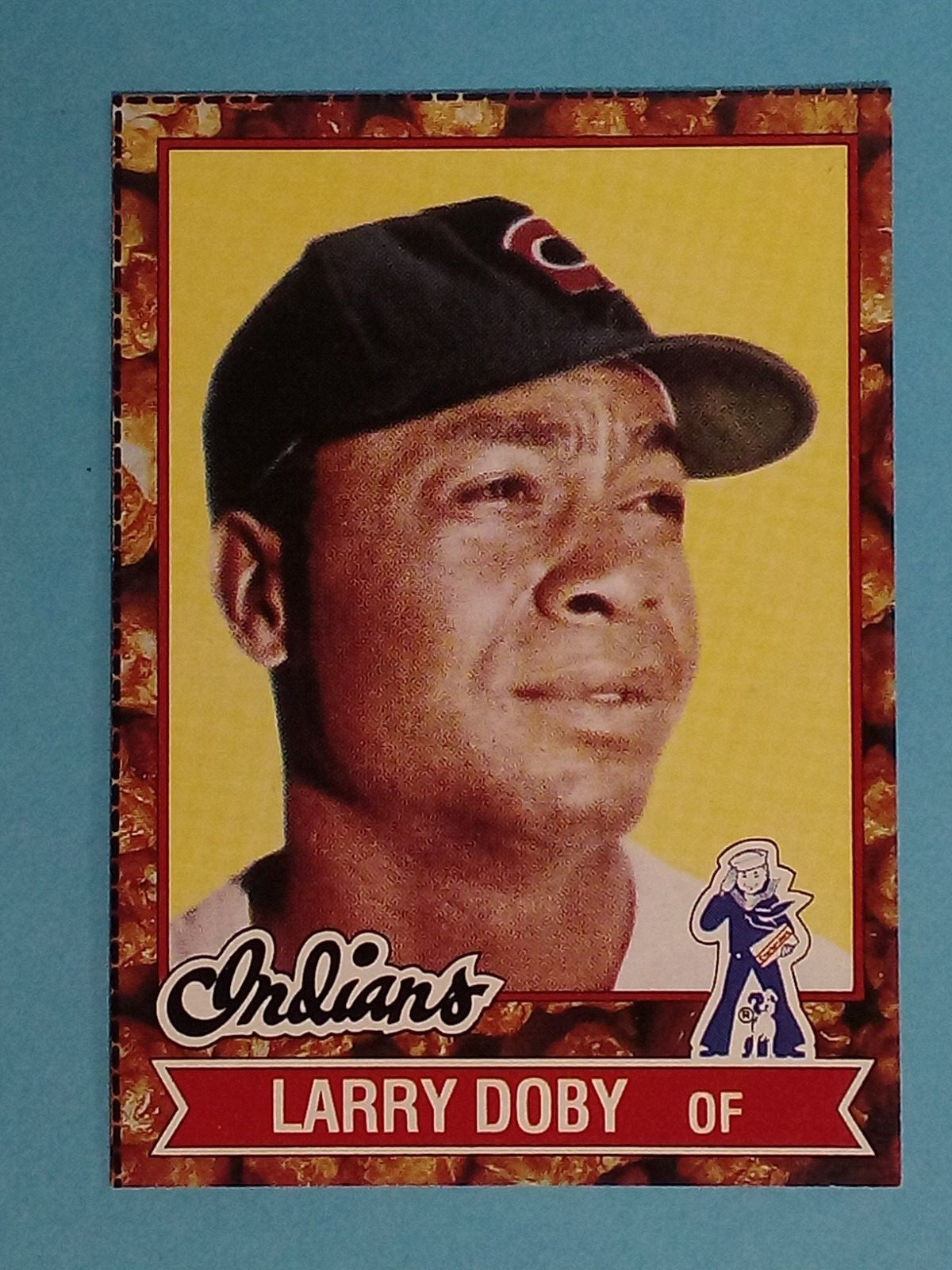 1982 Topps Cracker Jack Larry Doby Cleveland #1 ⚾