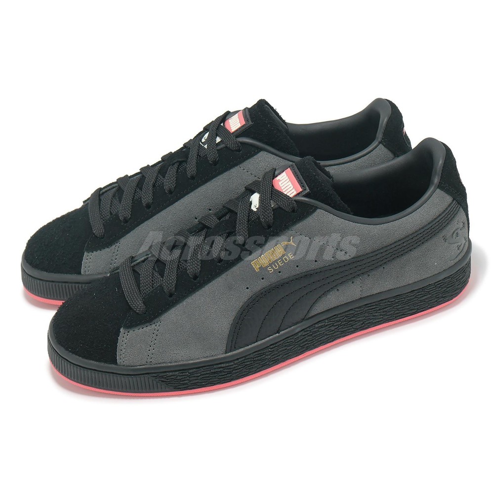 Puma Jeff Staple x Suede Year of the Dragon Black Men Unisex Casual 396253-01