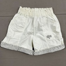 Vintage 90's Gitano Summer Style White Plaid Shorts Sz M