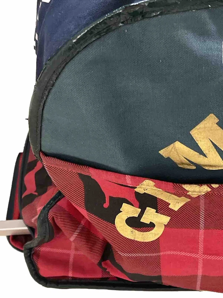 "Bolso de lona VICTORIA'S SECRET Grand Escape rosa a cuadros con ruedas 22""" Foto 2 de 4