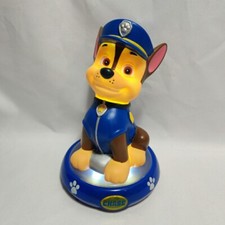Paw Patrol Chase 8.5" Push Night Light, Police Blue, 2015 Spin Master Fresh Batt