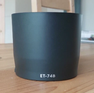 ET-74B (ET74B) Lens Hood For Canon RF 100-400mm F5.6-8 IS USM - UK Stock - Image 1 of 3