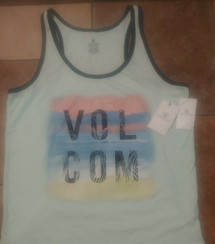 VOLCOM Women's Cami Tank Top Graphic Tee T-Shirt NWTs - Picture 5 of 5