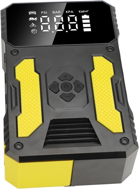 Kit Avviatore Emergenza Starter Auto 12V 15000mah Compressore Portatile Mini - Immagine 1