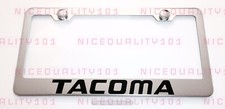 Tacoma Stainless Steel Finished License Plate Frame Holder Rust Free
