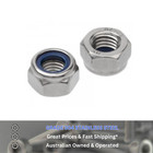 <!--F#f_0-->M3 M4 M5 M6 M8 M10 M12 M14 M16 Nylon Lock Nut Metric Coarse Stainless A2 G304<!--F/-->