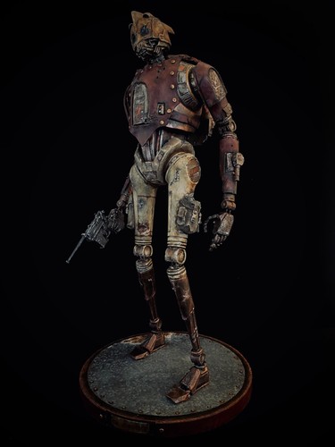 Custom Rocketeer K-2S0 figure from Rogue One. The Roboteer - Picture 4 of 24