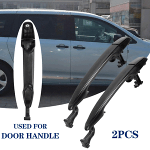 NEW Outer Door Handle for 04-10 Toyota Sienna Rear LH or RH Sliding Dr Primed NEW Outer Door Handle for 04-10 Toyota Sienna Rear LH or RH Sliding Dr Primed