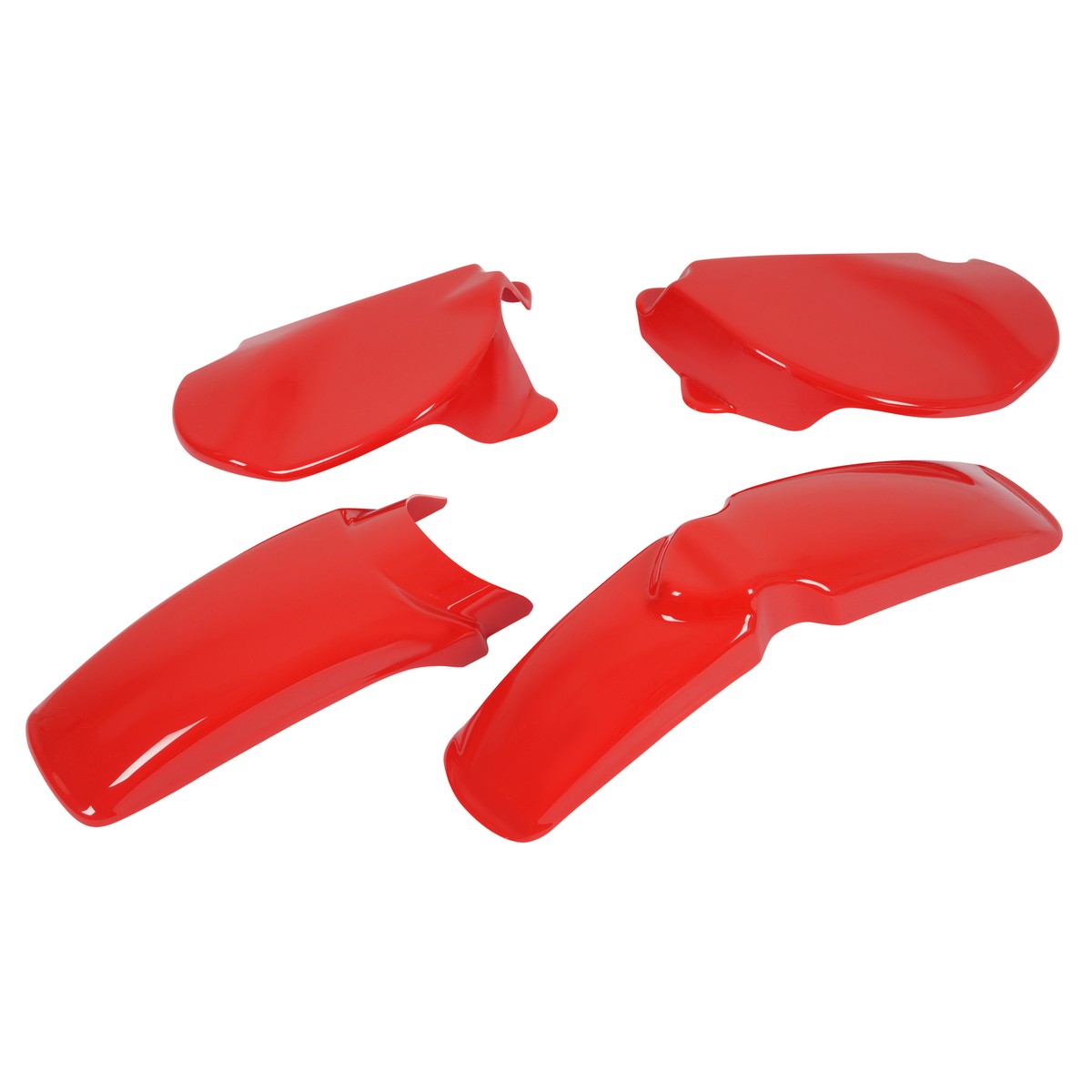 タカ様 レッド 27.5 Kawasaki ZX-6R 2007 2008 decals set (full kit) - red version