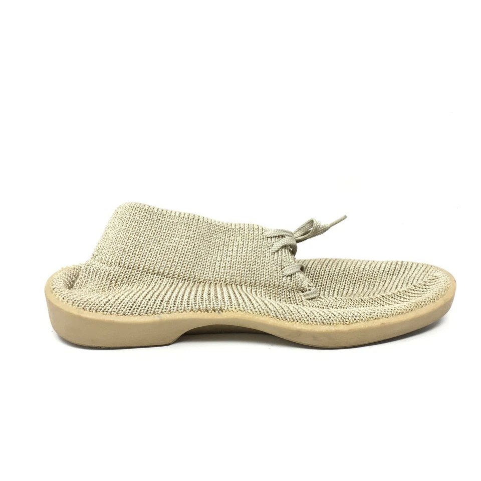 Arcopedico Moccasin Boots Booties Shoes Womens Size 42 EU 11 US Beige Fabric - Image 3 of 4