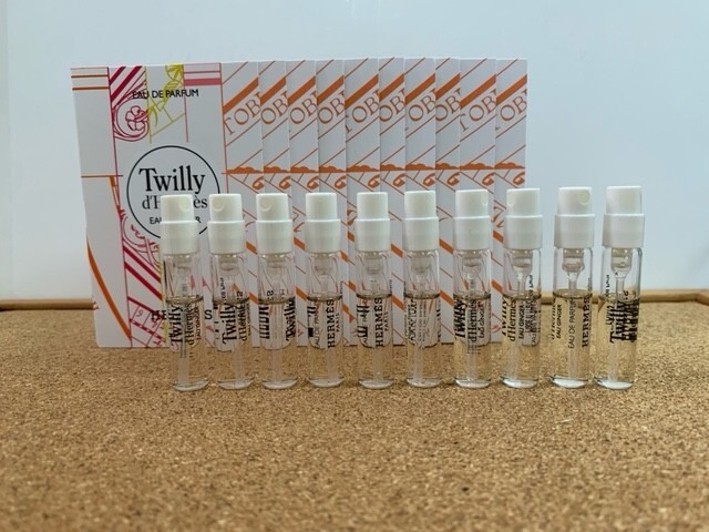HERMES Twilly d'Hermes Eau Ginger EDP 2m / 0.06 oz Spray Vial x 10
