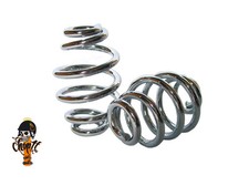 Sitzfedern chrom Motorrad 100 mm zwei Bobbersitz Solositzfedern Schwingsattel