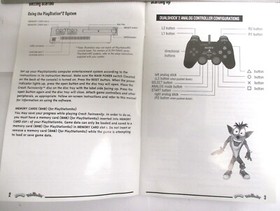 PLAY STATION 2, CRASH , TWIN SANITY , CLEAN-USED