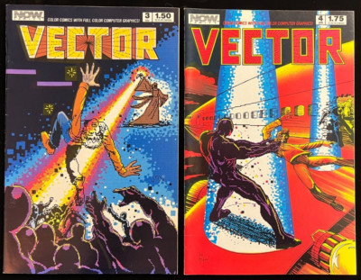 Vector #3-#4 (NOW Comics, 1986) - CS9736