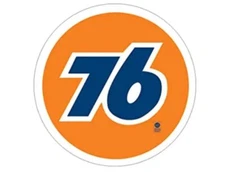 76 OIL AND GAS ROUND TIN SIGN METAL POSTER WALL 1.00 GLOBE STATION GARAGE UNION