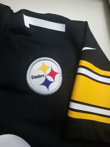Nike Pittsburgh Steelers boy Jersey Juju Smith-Schuster #19 On-Field Sz M 10-12 - Picture 3 of 12