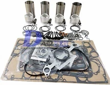 Overhaul Rebuild Kit For Yanmar 4TNE82 Engine John Deere 675 Loader