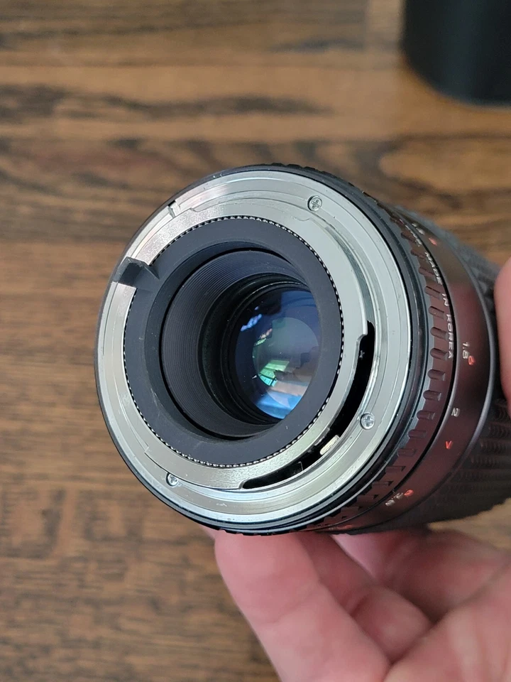 Albinar ADG 80-200mm f/3.9 manual focus lens w/ Case & End Caps | Tested & Works - Image 3 of 4