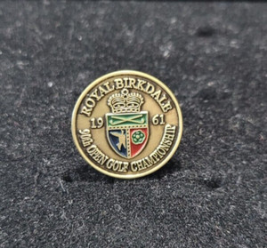  Birkdale 146th Open キャップ&バッチ The Open Golf 146th Royal Birkdale 2017 Cap Clip & Two Discs New