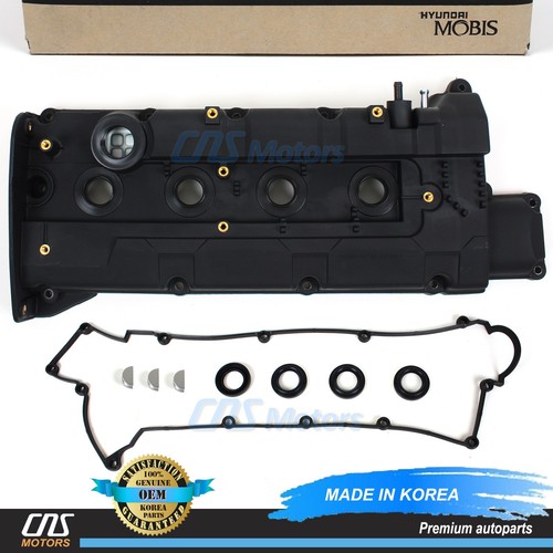 GENUINE Valve Cover & Gasket for 0103 Hyundai Elantra Tiburon OEM