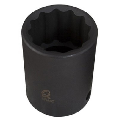Sunex Tools 218ZM 1/2'' Drive 12 Point Standard Impact Socket 18mm