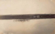 J81/ Rottineau North Dakota RPPC Postcard c1910 West Hotel Building 490