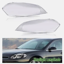 Headlight Replacement Lens Clear Fit For 06-13 Chevy Impala/06-07 Monte Carlo