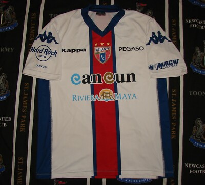 Atlante Mexico Away Football Shirt Jersey 2015 2016 Kappa Size L