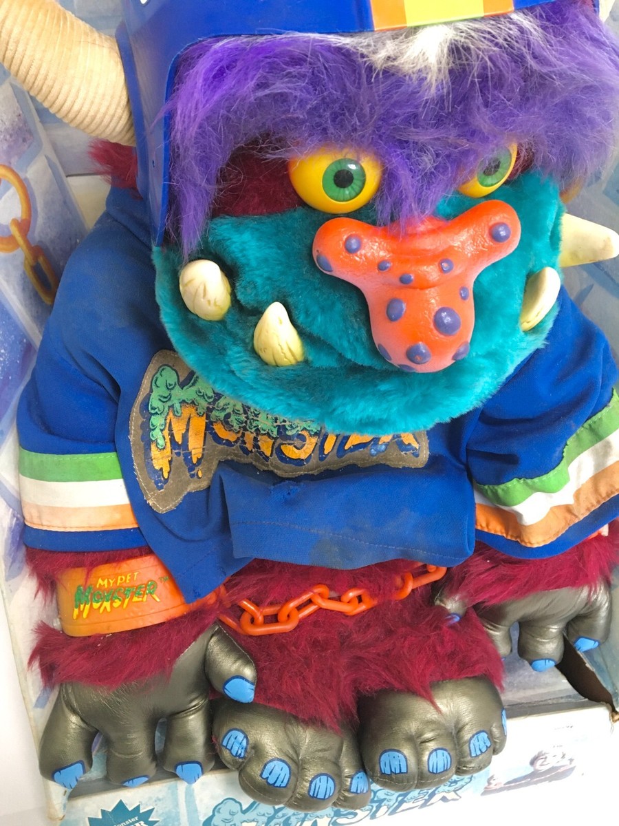My Pet Football Monster Vintage 1986 AMTOY Fabrycznie nowy RZADKI