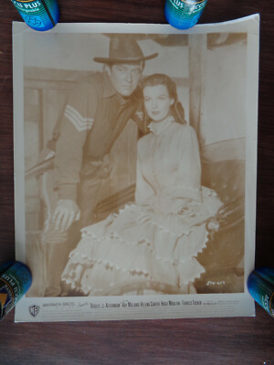 Pressefoto / still  Bugles in the Afternoon 1952  Ray Milland,Helena Carter