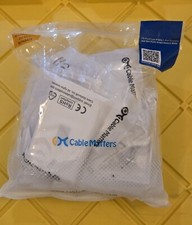 Kabel Matters 10-pak Pojedynczy port Sieć Płyta czołowa Zapieczętowana Nowa