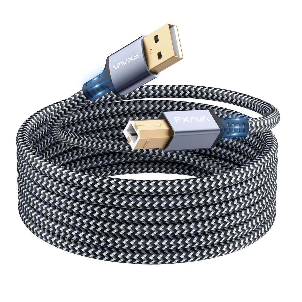Printer Cable USB Printer Cable 20 Feet Printer Cable to USB