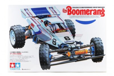 ホビーラジコン THE Boomerang 58418 Tamiya 58418 1/10 Scale RC 4WD Off Road Buggy The Boomerang