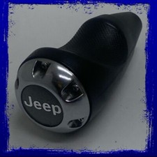 2007 - 2017 Jeep Patriot Chrome Logo Oem Shift Shifter Knob K86 2007 - 2017 Jeep Patriot Chrome Logo Oem Shift Shifter Knob K86