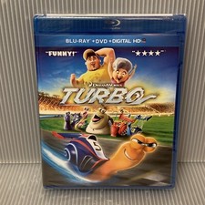 Turbo Blu-ray  DVD, 2013, 2-Disc Set, Includes Digital Copy  NEW Sealed