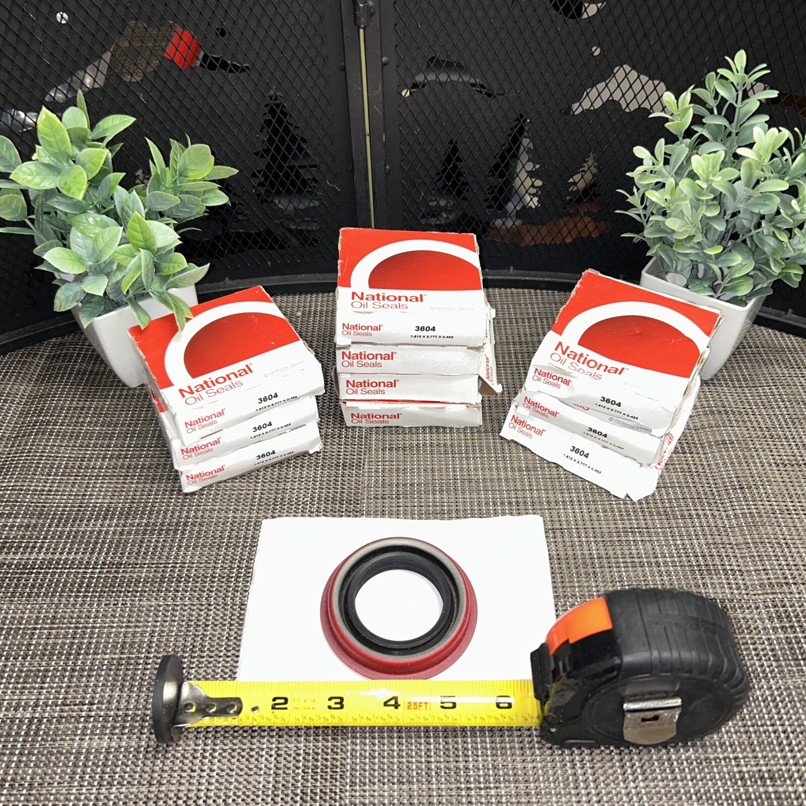 10 QTY! BULK LOT Federal Mogul National Oil Seal 3604 1.8x2.7x0.5 NEW