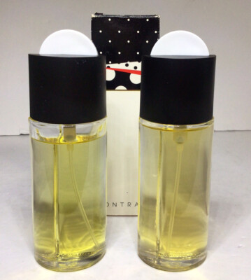 Avon Contrast Cologne Spray 1.7 Fl Oz 1992 Set Of 2 