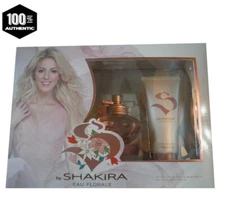 S By Shakira Eau Florale 2 PC Gift Set -2.7 oz EDT Spray+3.4 oz Body Lotion