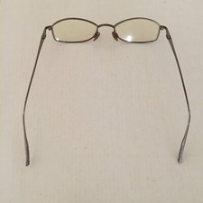 Esprit vintage Eyeglasses oval brown metal Frames size 49 17 140