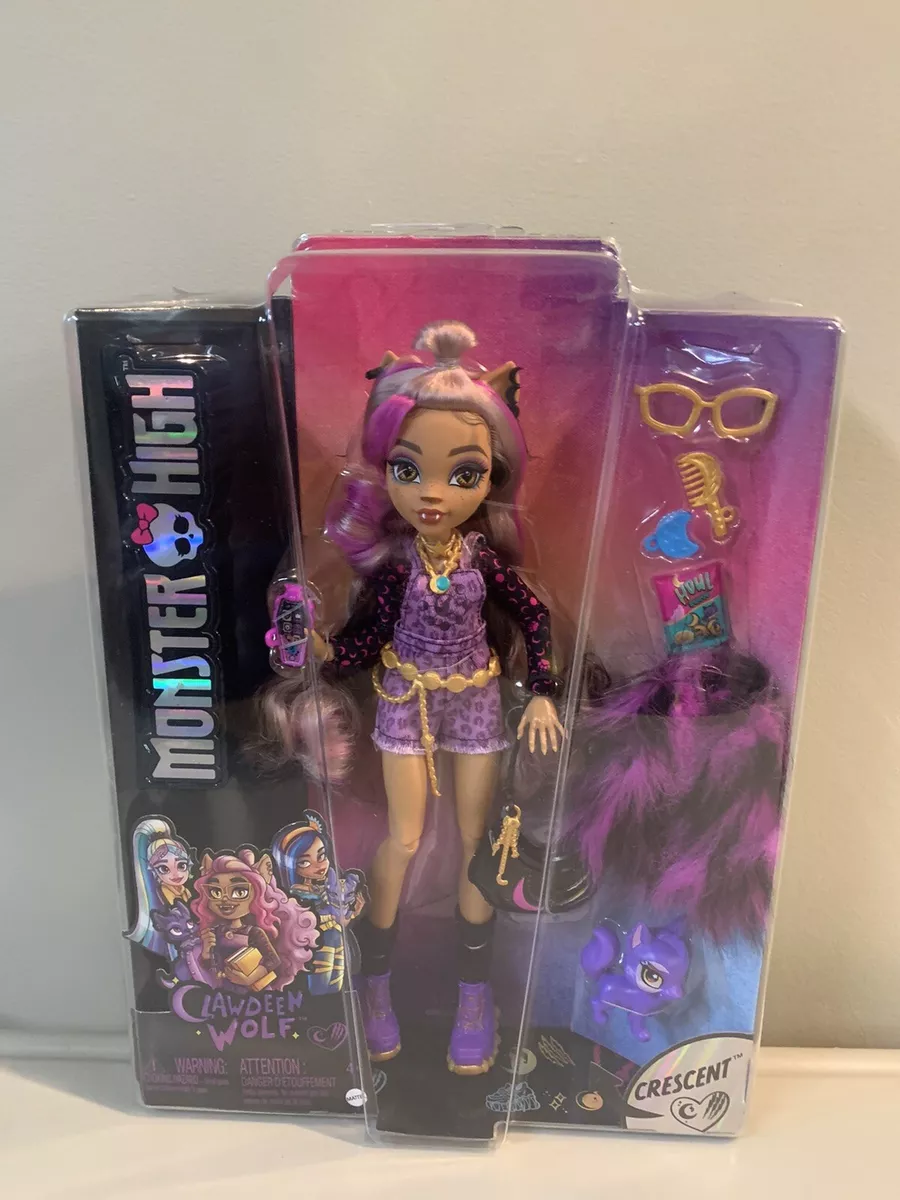 2022 Mattel Monster High Clawdeen Wolf G3 Doll New In Box Ready to Ship