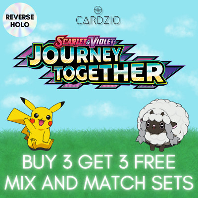 Pokemon - Journey Together Reverse & Regular Holo Einzeln - Karte aussuchen