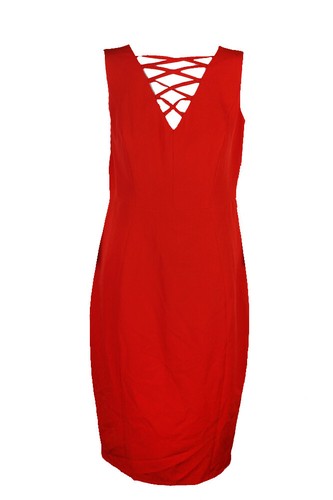 Robe surplice pour femme avec poche à épaules dénudées, sans manches